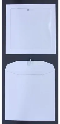 Produktbild von Werbefensterhüllen 220x220mm 120g/qm haftklebend Sonderfenster VE=250 Stück
