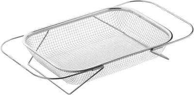 Produktbild von Ausziehbarer Edelstahl-Abtropfkorb für das Spülbecken, Silber