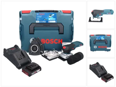 Immagine prodotto di Bosch GSS 18V-13 levigatrice orbitale a batteria 18 V + 1x batteria ricaricabile 2,0 Ah + caricabatterie + L.