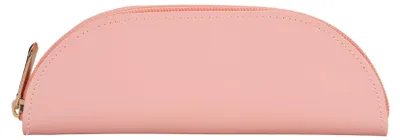 Produktbild von Rosa Federmäppchen mit Reißverschluss für Stifte, Bleistifte und Radiergummi