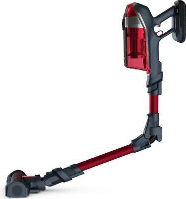 Obrázok produktu pre Rowenta X-Force RH9879, Tyčový vysávač 2 v 1, Bezvreckové, Červená, Šedá, 0,9 L, Obdĺžnikový, Suchý
