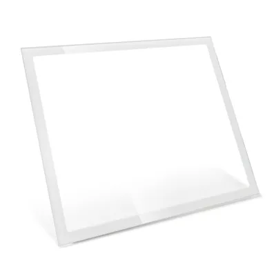Produktbild von Fractal Design FD-ACC-WND-DEF-R6-WT-TGC, Seitenpanel, Stahl, Gehärtetes Glas, Transparent, Weiß, Define R6, 502 mm, 423 mm