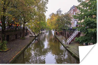 Produktbild von MuchoWow® Poster Wasser - Pflanzen - Utrecht 120x80 cm - Bilder
