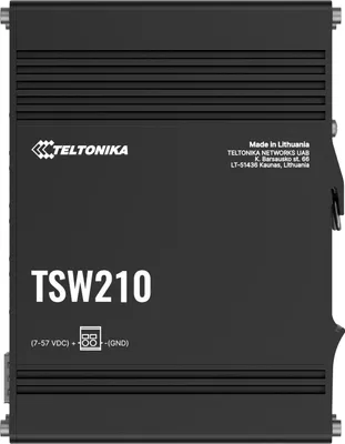 Produktbild von TELTONIKA TSW210 Switch Unmanaged Gigabit SFP