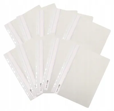 Produktbild von Biurfol Aktenhefter A4 weiß PVC 10 Stück