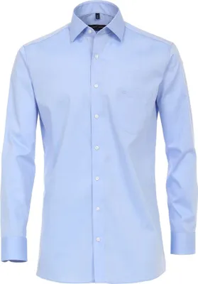 Produktbild von Casa Moda - Modern Fit - Herren Hemd mit extra langem Arm (72 cm) (006532), Größe:43, Farbe:Blau (115)