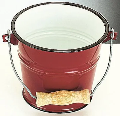 Immagine prodotto di Secchio smaltato 1,5l - rosso