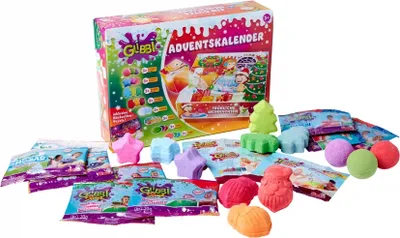 Produktbild von Simba Glibbi Adventskalender mit 24 Bade-Überraschungen für Kinder