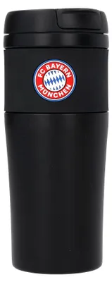 Produktbild von FC Bayern München Thermobecher schwarz STK