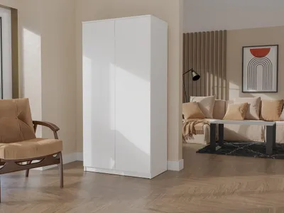 Immagine prodotto di Armadio SD-90 con ante Tip-On e 7 ripiani, modello compatto