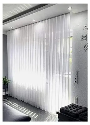 Produktbild von Fertiggardine weiß 245 x 400 cm (1er Pack)