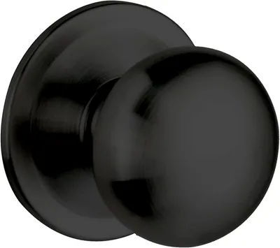 Obrázok produktu pre Kľučka pre vonkajšie dvere, 50 mm, matná čierna, jednoduchá montáž