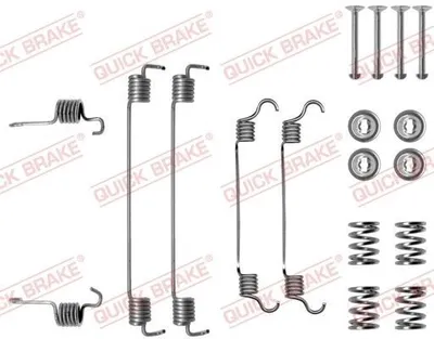 Produktbild von QUICK BRAKE Zubehörsatz Bremsbacken Zubehörsatz Bremsbacken 105-0784 Hinten für MITSUBISHI Space Star (DGA)