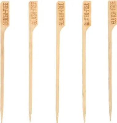 Immagine prodotto di 250 spiedini per finger food "puri" 12 cm "SENZA GLUTINE"
