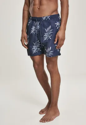 Obrázok produktu pre Urban Classics Plavecké šortky so vzorom Badehose Subtile Floral-XS