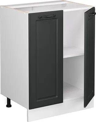 Produktbild von Küchenunterschrank Vicco R-Line Anthrazit Landhaus 60 cm , AP Eiche, Model 45923