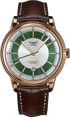 Produktbild von Aviator Herrenuhr V.3.32.2.271.4.BRDC-3 braun