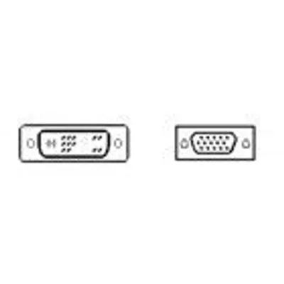 Produktbild von Valueline CABLE-195/5, 5 m, DVI-A, VGA (D-Sub), Nickel, Schwarz, Männlich/Männlich