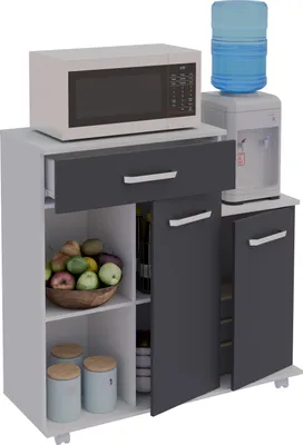 Obrázek produktu pro Kuchyňský vozík Servírovací vozík Kolečka Bakila
