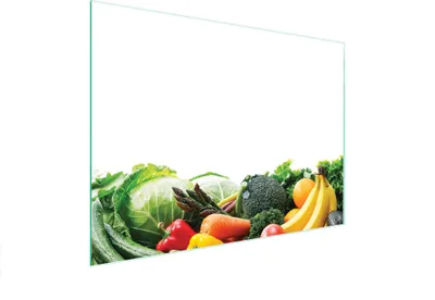 Obrázok produktu pre Sklenená doska na krájanie zeleniny 40x30
