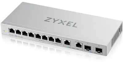 Produktbild von ZyXEL XGS1010-12 v2 12-Port Gigabit UnmanagedSwitch with 8-Port 1G+ 2-Port 2.5G+ - Switch - 1 Gbps