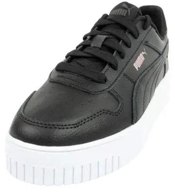Produktbild von Puma - Damen Sneaker "Carina Street", Leder PP5378 (37 EU) (Schwarz/Weiß)