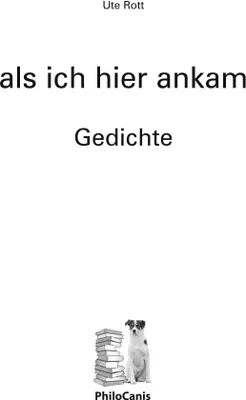 Produktbild von als ich hier ankam