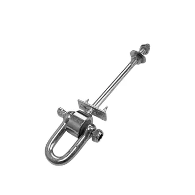Produktbild von Schaukelhaken M10 Typ D 190 mm verzinkt mit Nylonlager