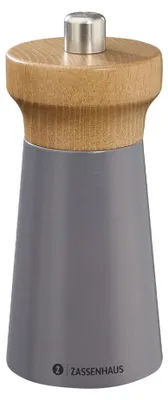 Obrázek produktu pro Mlýnek na pepř WESTERLAND, 12 cm, granitově šedý - buk, Zassenhaus