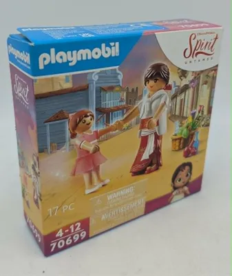 Produktbild von PLAYMOBIL Spirit Untamed Klein Lucky & Mama Milagro 70699