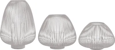 Produktbild von blomus GmbH LYVA Laterne mourning dove Set3