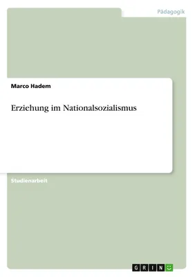 Produktbild von Erziehung im Nationalsozialismus