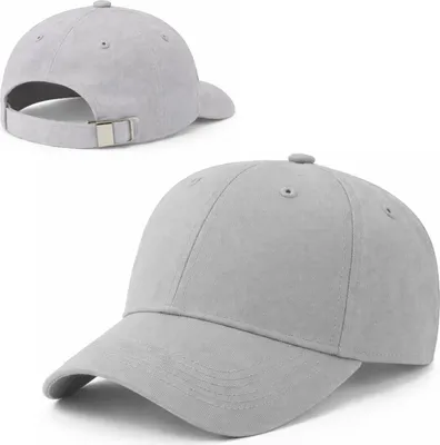 Zdjęcie produktu dla Local Cap – klasyczna czapka baseballowa z 6 panelami – 100% bawełna – regulowana za pomocą metalowego zapięcia – uni – lekka i wygodna – szara