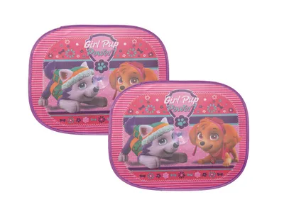 Produktbild von Paw Patrol Girl Sonnenschutz 2er Set Kinder Sonnenrollo Auto Autosonnenschutz