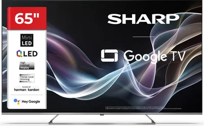 Produktbild von Sharp 65JP7465E, 165,1 cm (65"), 3840 x 2160 Pixel, QLED, Smart-TV, WLAN, Schwarz