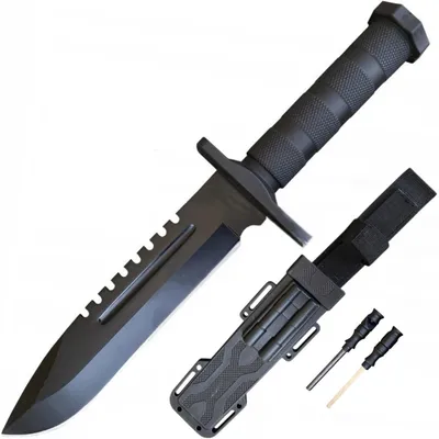 Obrázek produktu pro Outdoorový nůž ZA-39876 - Černá, Skladem KP39876