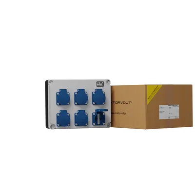 Immagine prodotto di Distributore di corrente 6x230V FRED Mennekes Doktorvolt