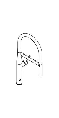 Produktbild von GROHE Essence, Standard, Schwarz, Graphit, Hebelgriffe, Einzelbild, 1/2", Type U