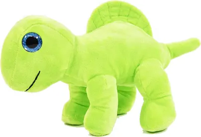 Produktbild von Kögler Plüsch Dino Dinosaurier Kuscheltier Schmusetier Glitzeraugen 30 cm Grün