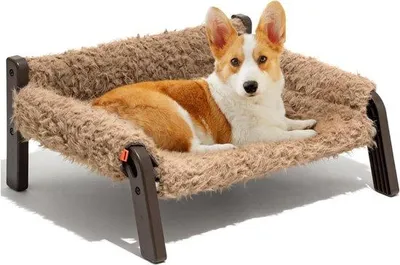 Produktbild von Hundesofa Braun atmungsaktiv waschbar 61x53x28cm