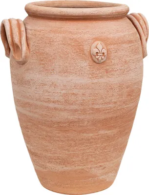 Produktbild von Topf terracotta 36x34x46 cm, Vase aus ton, Vasen deko