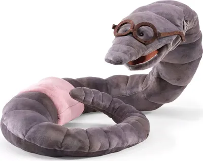 Produktbild von Folkmanis Handpuppe Bücherwurm / Bookworm 3217