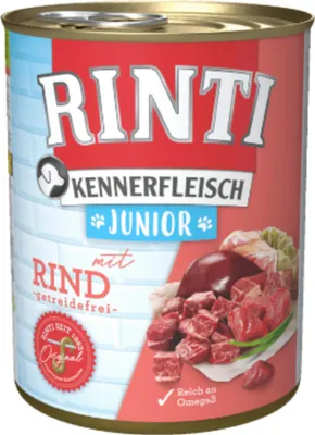 Obrázok produktu pre Rinti 800gx12 Kennerfleisch JUNIOR konzerva na hovädzie mäso