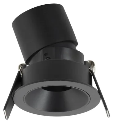 Productafbeelding van Xpit Rond Ingebouwde Spotverlichting, Dali, 6,8W/Zwart - 3000K