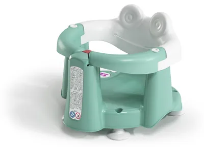 Image de OKBABY Crab - Siège de bain pour bébés - pour les enfants de 6 à 15 mois (max. 13 kg) - Bleu clair