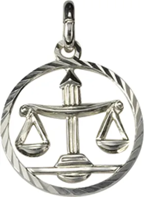 Produktbild von F Anhänger 925/- Sterling Silber 2,1cm weiß 371240541WA