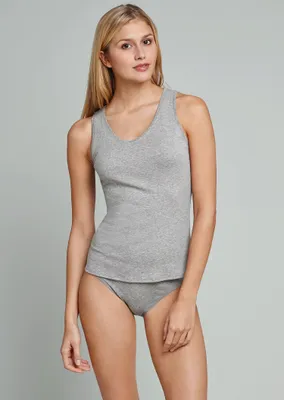 Produktbild von Schiesser Damen Trägertop Gr. 34  nachtblau