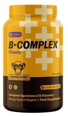 Obrázok produktu pre CHIMPANZEE, komplex vitamínov skupiny B, 90 kusov