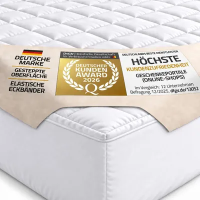 Obrázek produktu pro Matracový topper z mikrovlákna - 90 x 200 cm