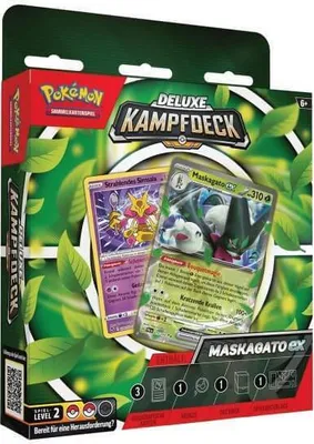 Obrázek produktu pro Pokémon karty Deluxe Battle Deck – Maskagato EX (němčina)